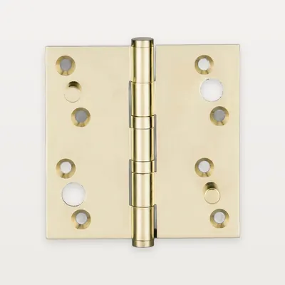 XH-C07 Brass heavy security (anti-pry) hinge, 2 ball bearings