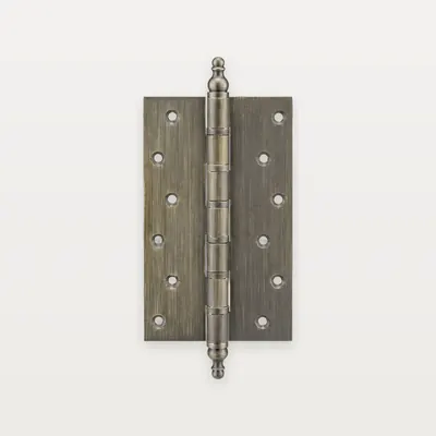 XH-C25 Brass decorative hinge with finials