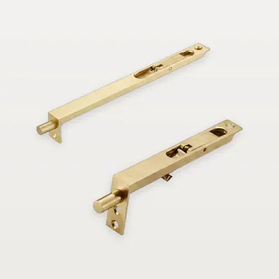 XH-D02 Brass flush bolt (lever/spring type)