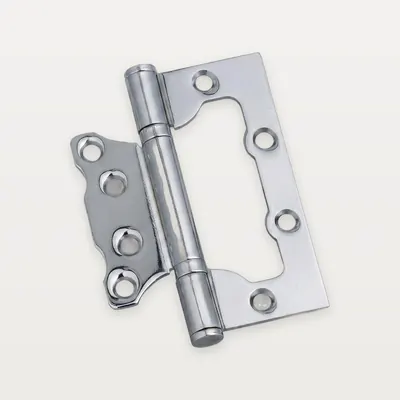 XH-R01 Iron flush / mortise-free (butterfly) hinge, 2 ball bearings